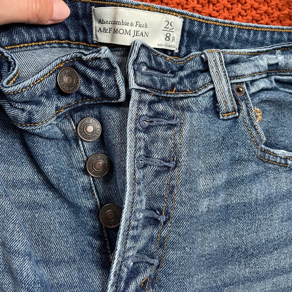 Abercrombie & Fitch Blue Women's Jeans